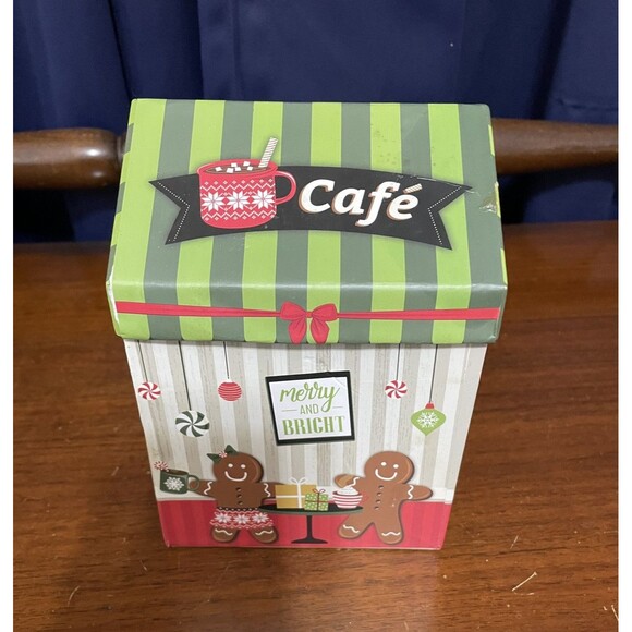 Decorative Gingerbread House Gift Box - Picture 2 of 6